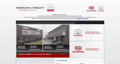 Desktop Screenshot of kooijmanutrecht.nl